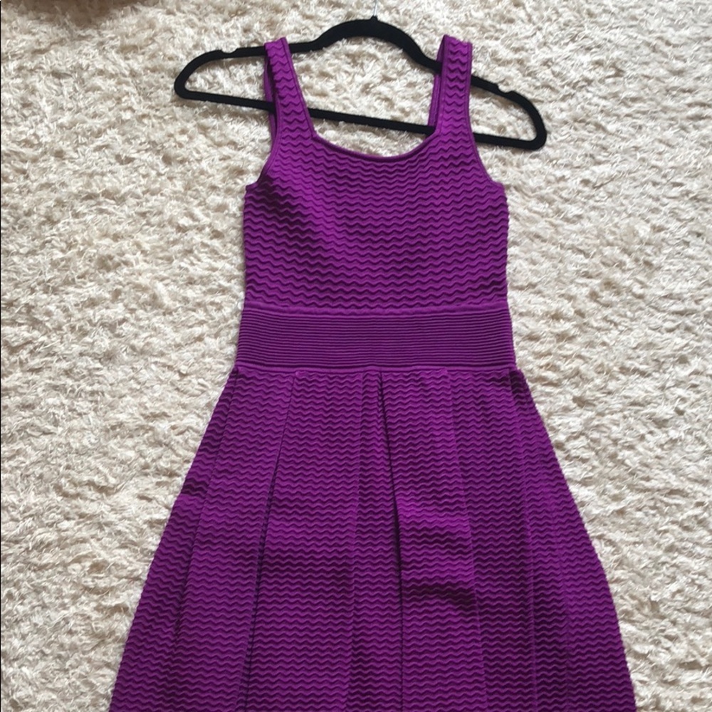 Purple cocktail dress beautiful for a night out